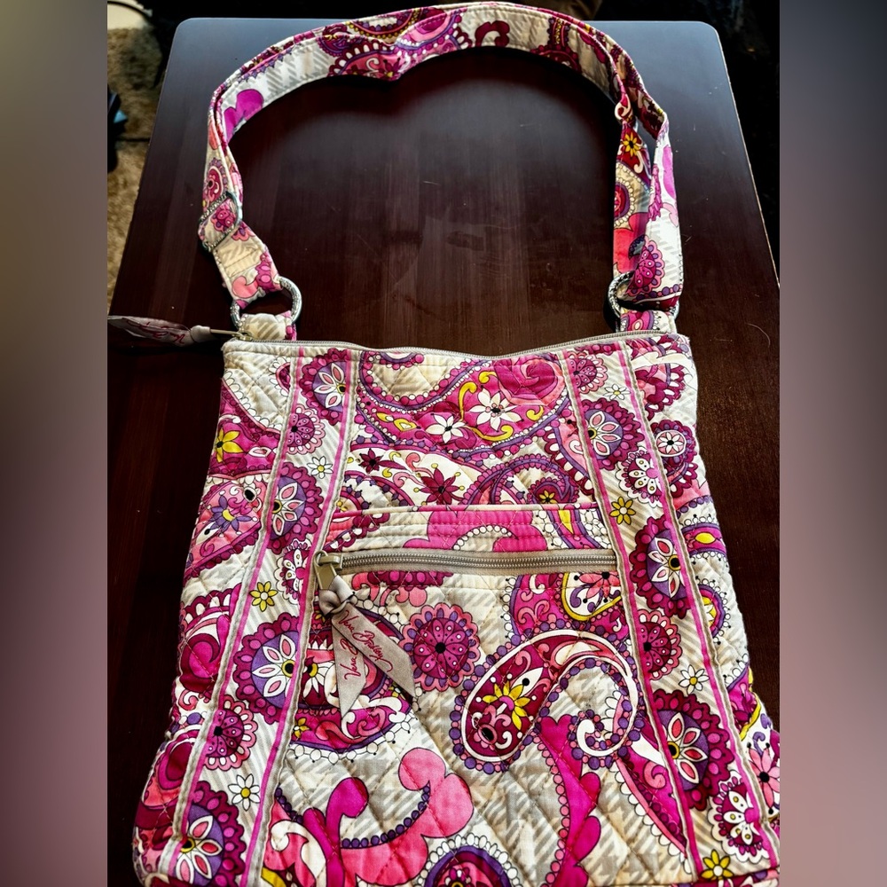 Vera Bradley Hipster Crossbody in RETIRED & RARE 'Paisley Meets Plaid' Pattern